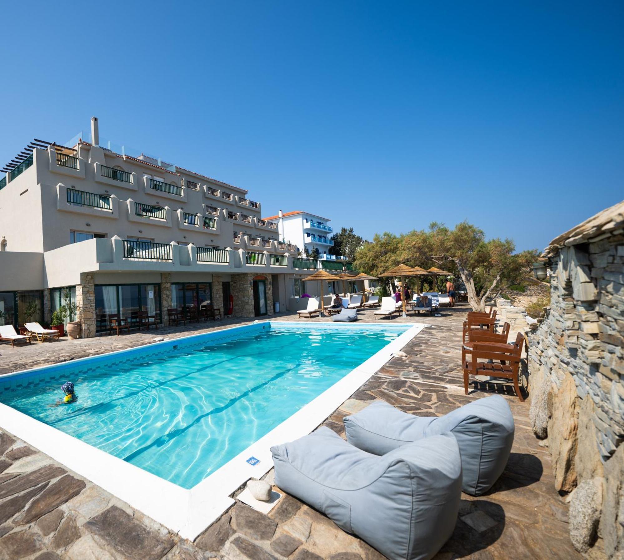 Cavos Bay Hotel & Studios Арменистис Экстерьер фото